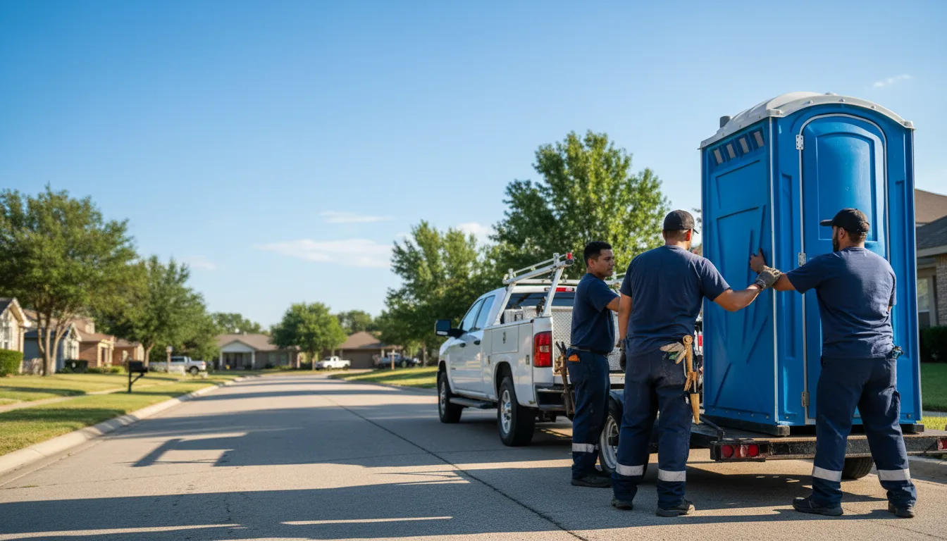 Portable Toilet Rental in Alvin, IL near me